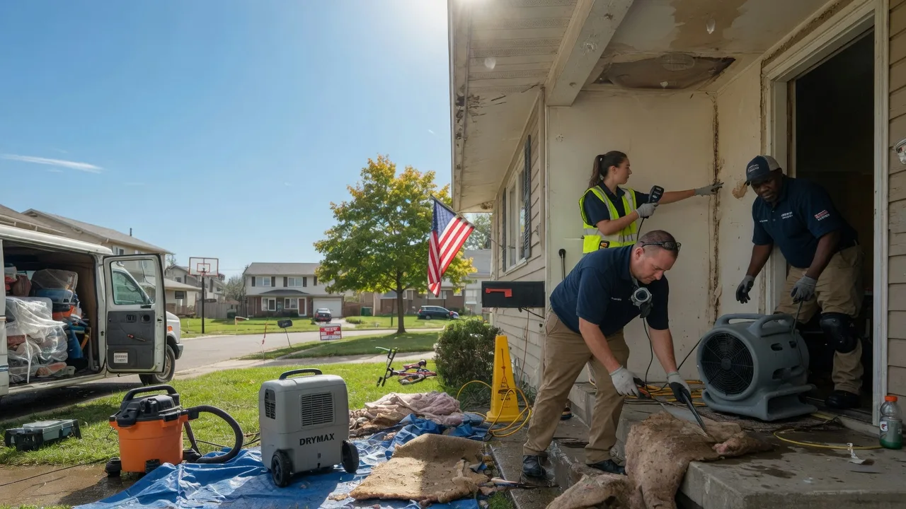 Water Damage Restoration in Santo, TX near me